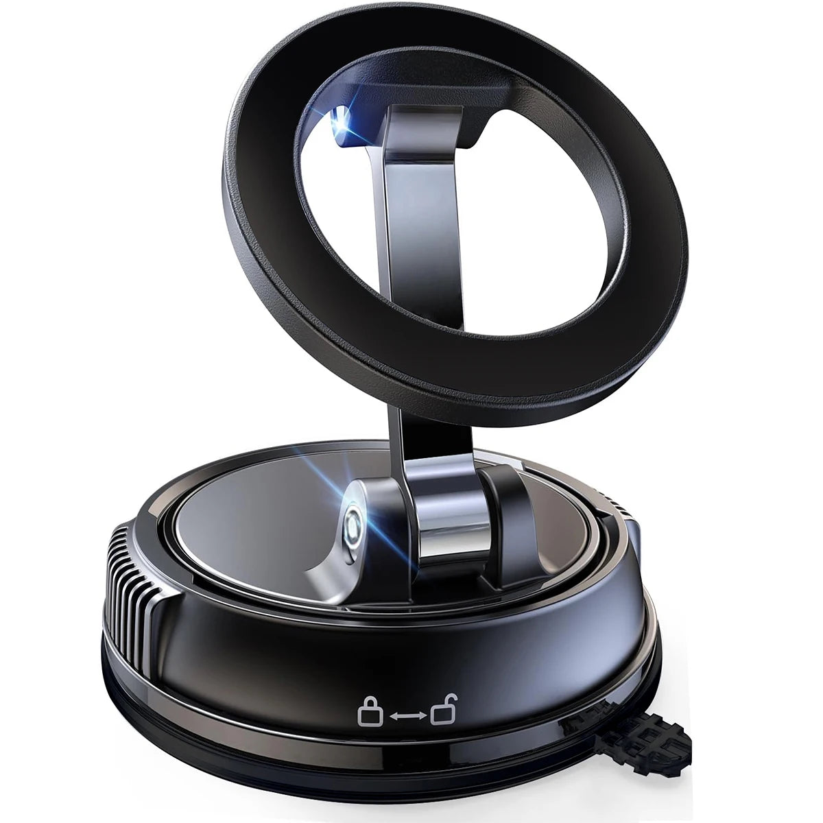 MagDrive Pro+ — Upgraded Suction & Magnetic Car Mount