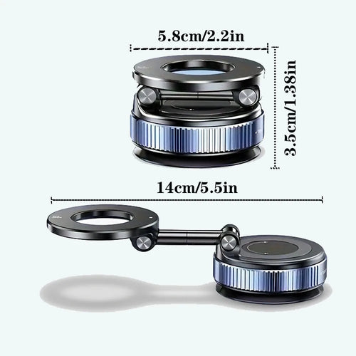 MagDrive Pro+ — Upgraded Suction & Magnetic Car Mount