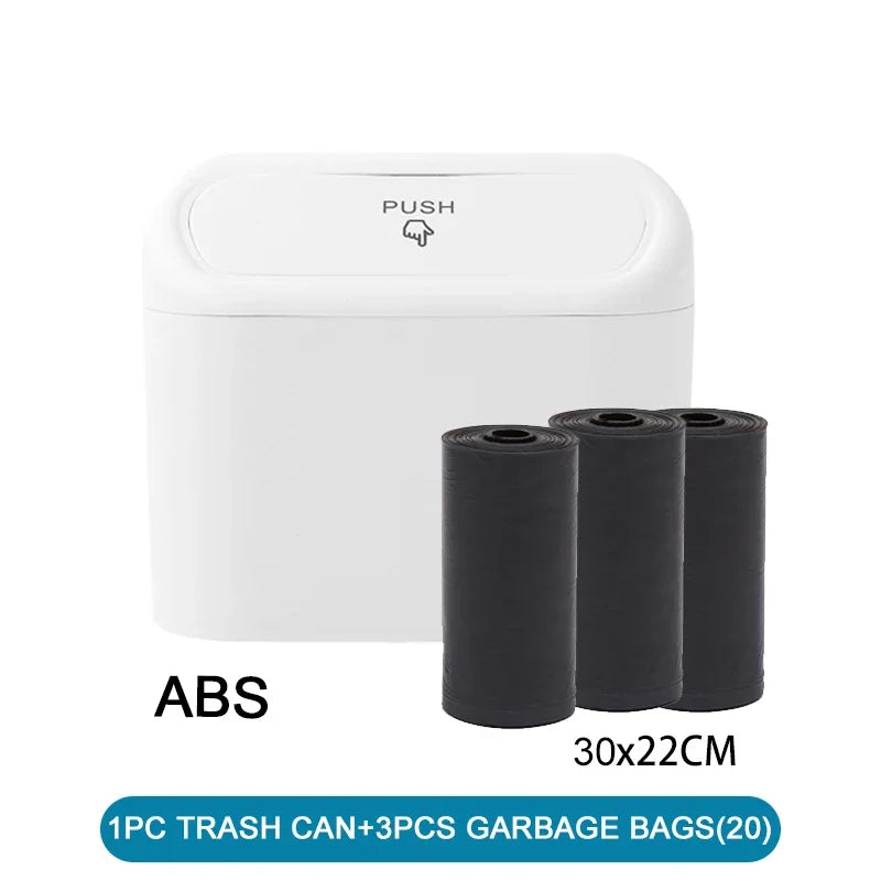 CleanDrive Bin — Leak-Proof Mini Car Trash Can