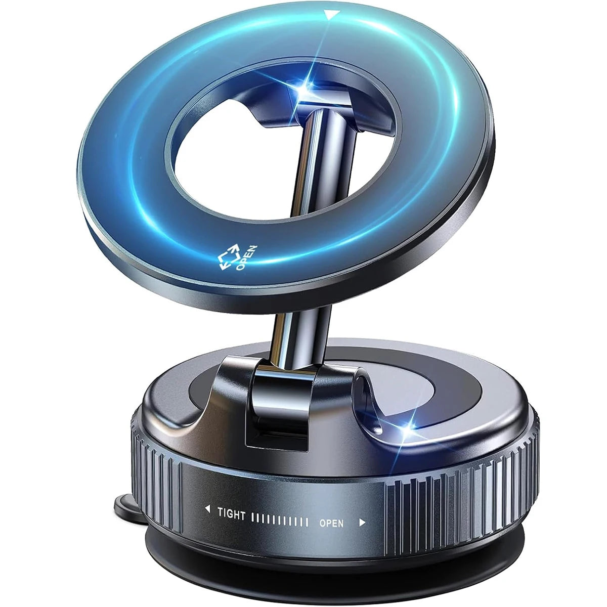 MagDrive Pro+ — Upgraded Suction & Magnetic Car Mount