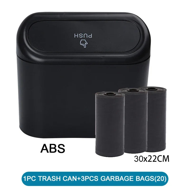CleanDrive Bin — Leak-Proof Mini Car Trash Can