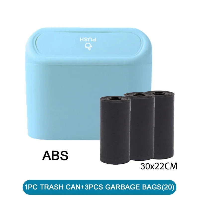 CleanDrive Bin — Leak-Proof Mini Car Trash Can